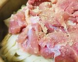 鍋キューブ●鶏肉&キャベツの煮込うどん鍋作り方2写真