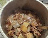 牛すじ煮込みin蒟蒻大根作り方5写真