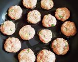 子供にお弁当につまみにネギ塩カレーつくね作り方3写真