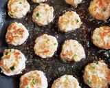 子供にお弁当につまみにネギ塩カレーつくね作り方4写真