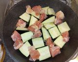 茄子と鶏肉の炒め煮作り方3写真