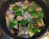 茄子と鶏肉の炒め煮作り方7写真