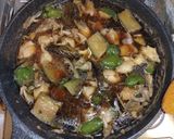 茄子と鶏肉の炒め煮作り方9写真