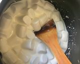 マシュマロ♡ムース〜チョコレート作り方1写真