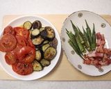 焼き野菜のクリーミーソースがけ作り方3写真