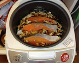 鮭と舞茸と三つ葉の炊き込みごはん作り方3写真