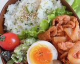 大根の葉をレンジでエコ♪飯友★混ぜて菜飯作り方16写真