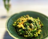 【ポリ袋で簡単】菜の花と卵のサラダ作り方9写真