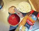 ツナ缶とトマト缶で簡単激ウマパスタ作り方1写真
