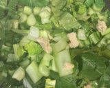 イカと小松菜炒め作り方8写真