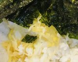 毎日のしろごはん●おしんこ＆のりごはん作り方1写真