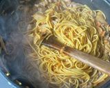 豚キムチ辛焼きそば作り方5写真