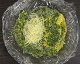 レンジで簡単!ほうれん草オムレツ作り方4写真