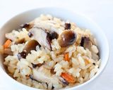 旨味ある【キノコの炊き込み塩麹ご飯】作り方6写真