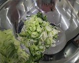 白ネギへしこチャーハン作り方1写真