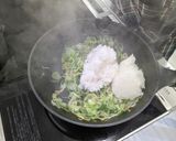 白ネギへしこチャーハン作り方4写真