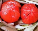 トマトと牛肉でチーズフォンデュ♪作り方4写真