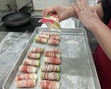 ネギの豚バラ肉巻き作り方2写真