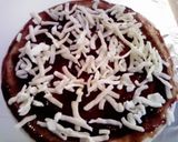 ねぎたっぷり☆きのこの味噌ピザ作り方2写真