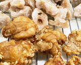レンコンと鶏肉の甘酢醤油作り方4写真