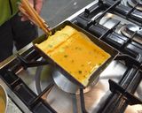 あおさのり入り絶品だし巻玉子焼作り方3写真