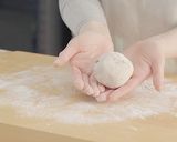 こねないクリームチーズパン作り方18写真