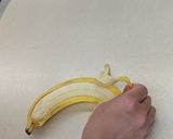飲むとホッとする☆豆乳バナナスムージー作り方1写真