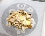 鮭と長ネギと舞茸の紙包み焼き作り方3写真