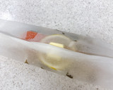 鮭と長ネギと舞茸の紙包み焼き作り方6写真