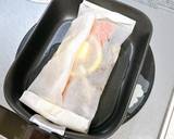 鮭と長ネギと舞茸の紙包み焼き作り方8写真