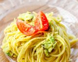 簡単★梅アボカドパスタ作り方5写真