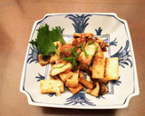 本しめじと油揚げの前菜作り方4写真
