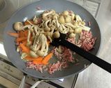 ありもの野菜の塩焼きそば作り方4写真