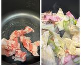めんつゆ！野菜たっぷりもちもち焼きうどん作り方2写真
