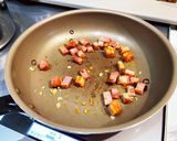 生トマトのペペロンチーノ風パスタ作り方3写真