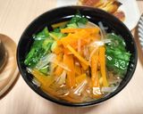 菜の花の☆お吸い物作り方5写真
