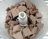 ウエハース消費＊ベイクドチーズケーキ作り方5写真