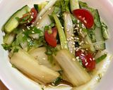 セロリのオイスターソース和え♪作り方5写真