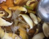 お吸い物　椎茸・ねぎ・豆腐かはんぺん作り方6写真