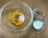 紅はるかの甘い蒸しパン＋ドライフルーツ作り方5写真