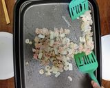 ホットプレートで「海鮮塩焼きそば」作り方4写真