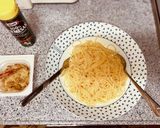 茹でたパスタを混ぜるだけ！納豆ボナーラ作り方5写真