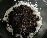 ひじきといちご煮缶の炊き込みご飯♫作り方4写真