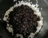 ひじきといちご煮缶の炊き込みご飯♫作り方4写真