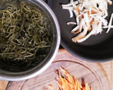 切り昆布と切り干し大根の炒めもの。作り方1写真