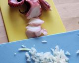 たこ&ナッツのセビーチェ☆疲労回復作り方1写真