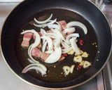 菜の花とベーコンのパスタ作り方7写真