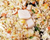 中身は炒飯♪のオムライスです♡作り方3写真