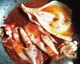 韓国おかんのやわヤリイカの韓国炒め煮作り方3写真