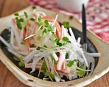 大根とかにかまの中華風サラダ作り方5写真